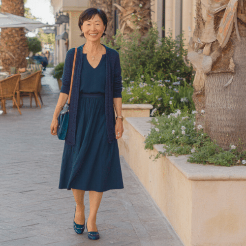 dress to look slimmer
