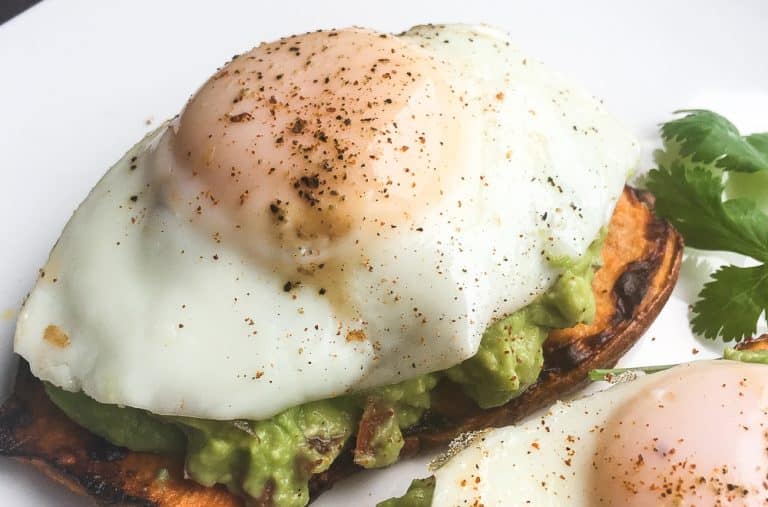Sweet Potato and Avocado Breakfast “Toast”