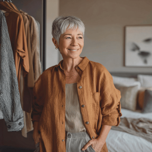 how to style your clothes as a stylish woman over 60