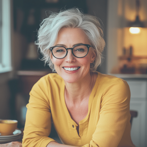 what colors look good with gray hair
