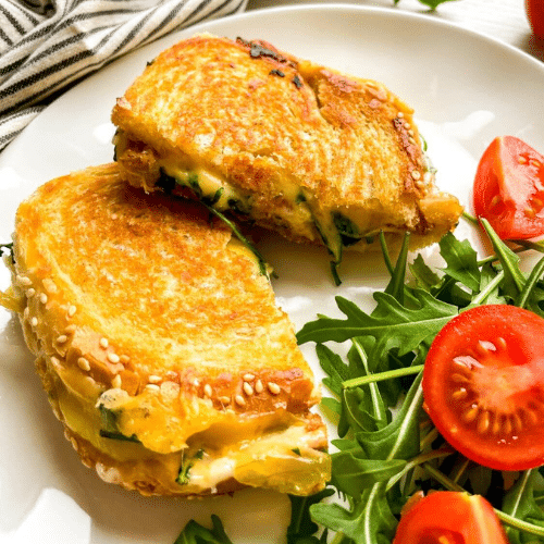 gourmet grilled cheese sandwich