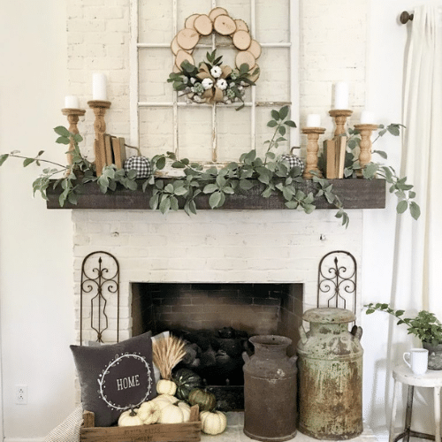 fall mantel inspiration