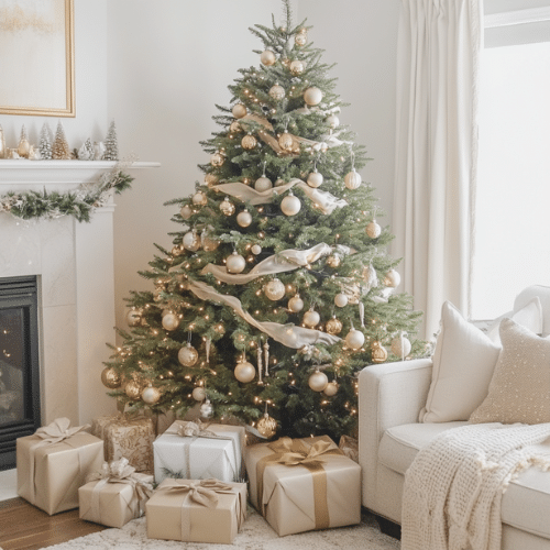 create a budget friendly classy Christmas look