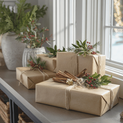 Christmas budget decor