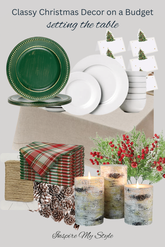 warm Christmas decor