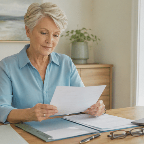 financial checklist for women over 50
