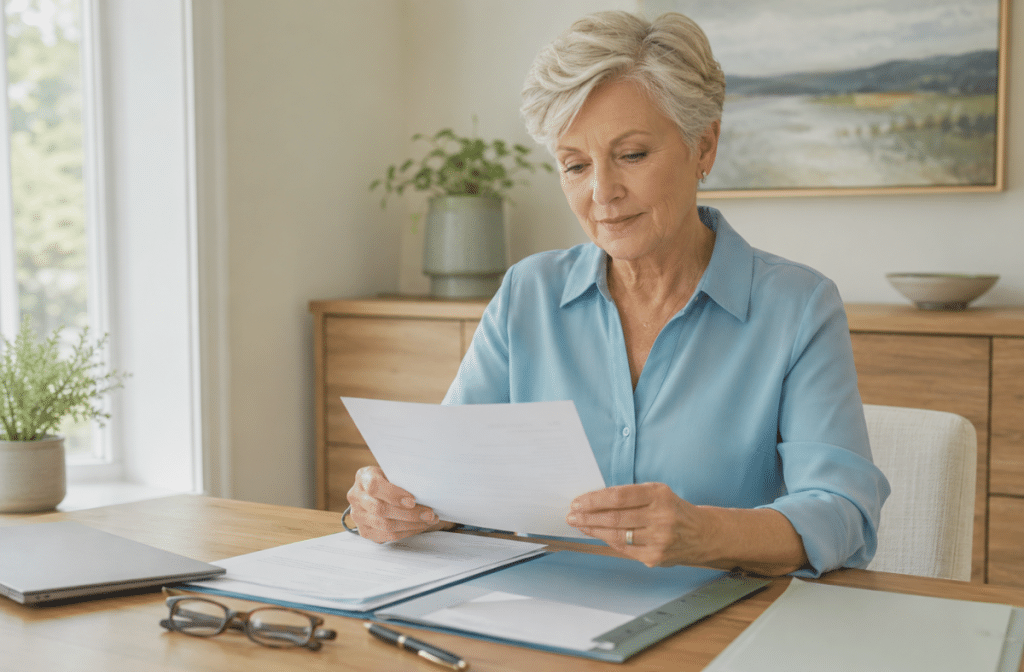 financial checklist for women over 50