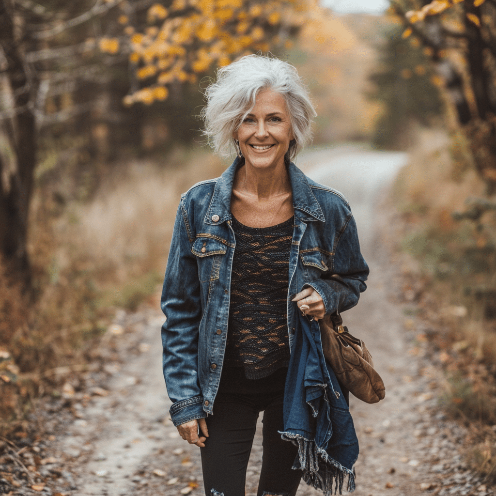 grey hair over 50 | embrace the gray hair