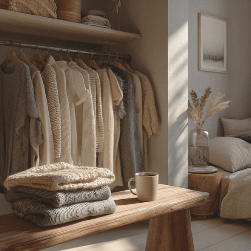 how to sort your closet