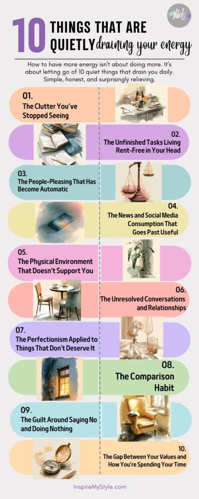 infographic - how to have more energy