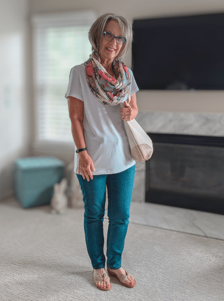 buying good fitting jeans over 50