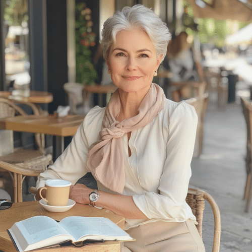 going gray transition