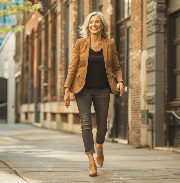 ways to be a smart casually styled woman after 60