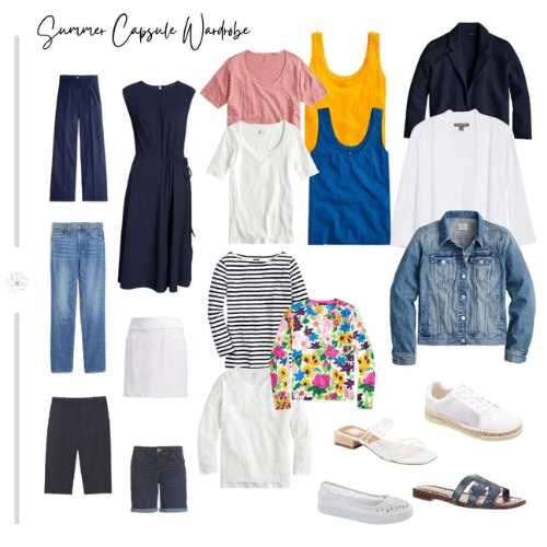 summer capsule wardrobe for women over 50