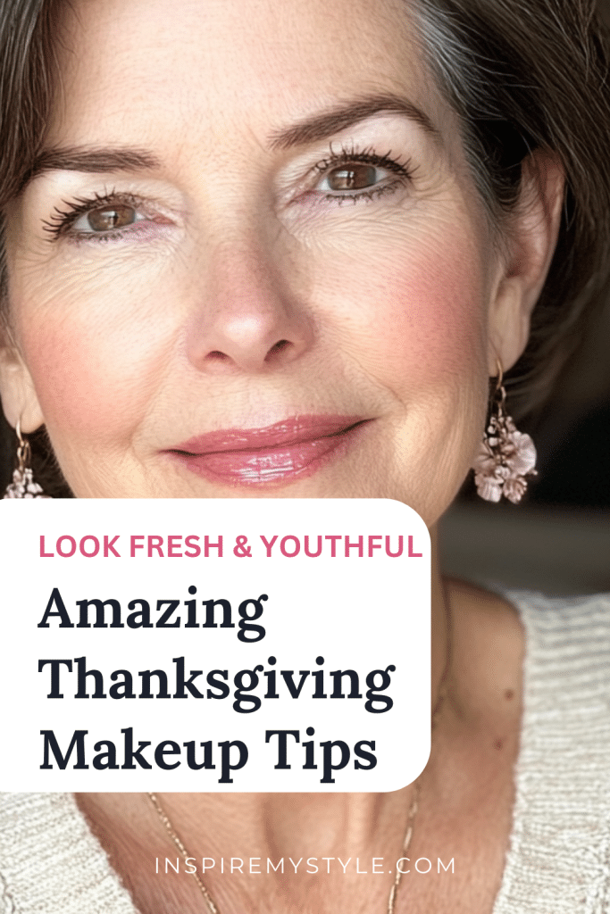 simple Thanksgiving makeup look