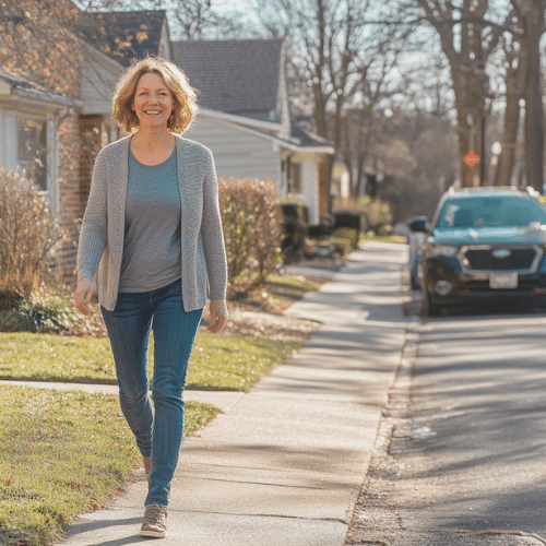 is walking good exercise for your stomach?
